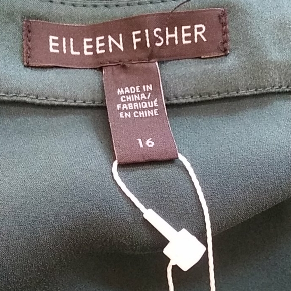 Eileen Fisher Silk Blend Skirt. - Picture 4 of 7